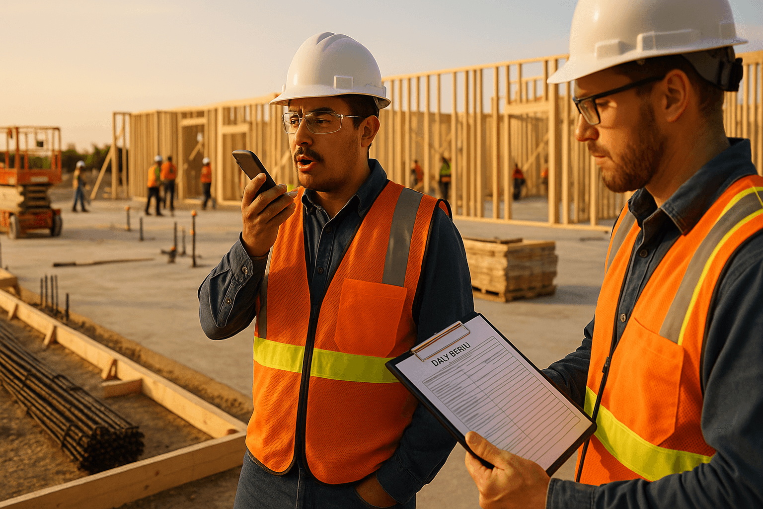 Spanish Construction Daily Report Templates (Plantillas en Español)